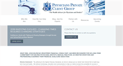 Desktop Screenshot of physicianswealthadvisor.com